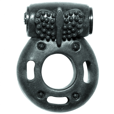Lola Toys Rings Axle-pin, черное, Эрекционное кольцо с вибрацией