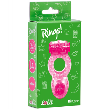 Lola Toys Rings Ringer, розовое - фото, отзывы