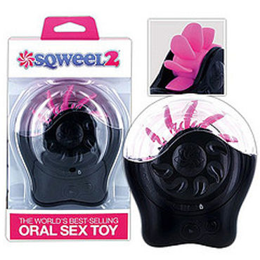 Новинка раздела Секс игрушки - Sqweel 2, черно-розовый
