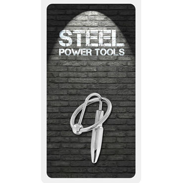 Steel Power Tools Penisplug W Glansring, 28 мм - фото, отзывы
