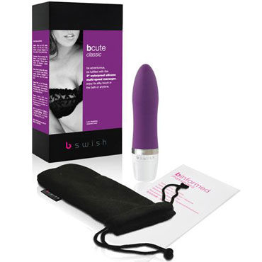 Bswish bCute Classic, фиолетовый - Классический минивибратор - купить в секс шопе