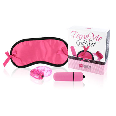 LoversPremium Tease Me, розовый, Подарочный набор для эротических игр