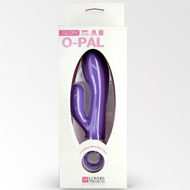 LoversPremium O-Pal Glory, фиолетовый - Вибратор, со стимуляцие клитора - купить в секс шопе