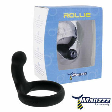 ManzzzToys Rollie, черное, Эрекционное кольцо