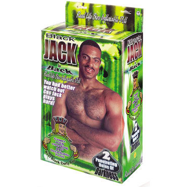 NMC Black Jack - Секс-кукла мужчина с гигантским вибрирующим фаллосом - купить в секс шопе