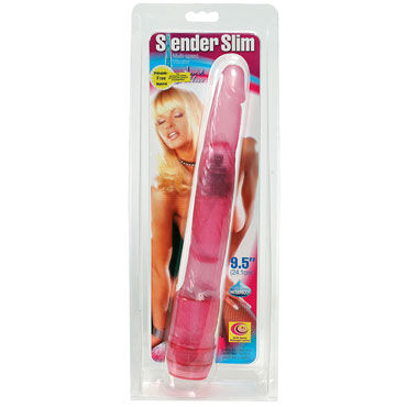 NMC Slender Slim, розовый - Вибратор большого размера - купить в секс шопе