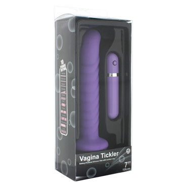 NMC Vagina Tickler Ribbed, фиолетовый, Вибратор стимулирующий точку G