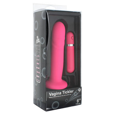 NMC Vagina Tickler Twist, розовый, Вибратор стимулирующий точку G