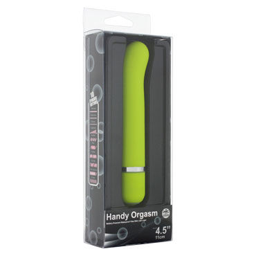 NMC Handy Orgasm, зеленый, Вибратор стимулирующий точку G