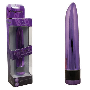PlayHouse Shiny Ladyfinger, фиолетовый, Вибратор компактного размера