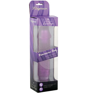 PlayHouse Bravissimo Baby, фиолетовый - Вибратор реалистичной формы - купить в секс шопе