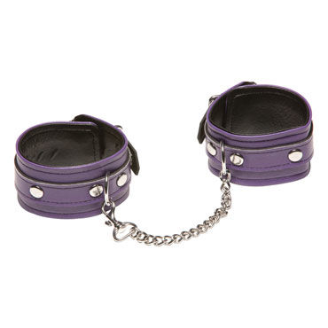 X-Play Love Chain Ankle Cuffs, фиолетовые - фото, отзывы