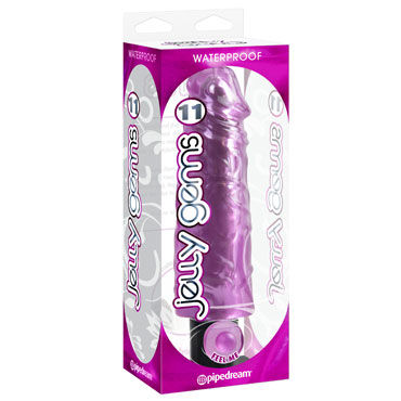 Pipedream Jelly Gems 11, фиолетовый - фото, отзывы