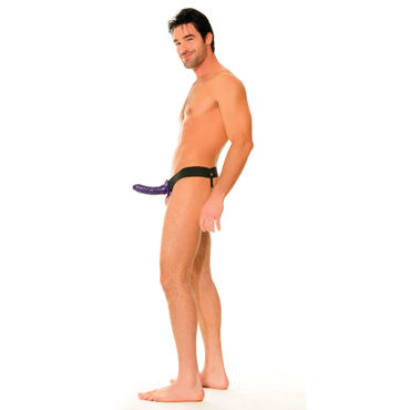 Pipedream Hollow Strap-On, фиолетовый - Полый страпон - купить в секс шопе