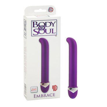 California Exotic Body & Soul Embrace, фиолетовый, Вибратор для стимуляции точки G небольшого размера