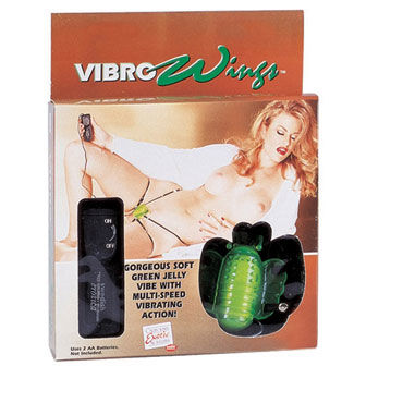 California Exotic Vibro Wings - Многоскоростная вибробабочка - купить в секс шопе