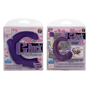 California Exotic Mini G Rock, фиолетовый - Для стимуляции точки G и клитора - купить в секс шопе