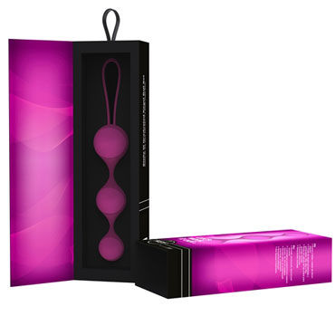 Jopen Key Stella III, розовые, Три вагинальных шарика на гибкой сцепке и другие товары Jopen с фото