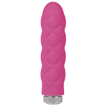 Jopen Key Charms Petite Massager Plush, розовый — фото 2