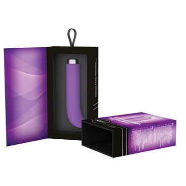 Jopen Key Charms Petite Massager Curve, фиолетовый, Вибратор для точки G и другие товары Jopen с фото