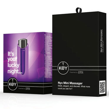 Новинка раздела Секс игрушки - Jopen Key Nyx, фиолетовый
