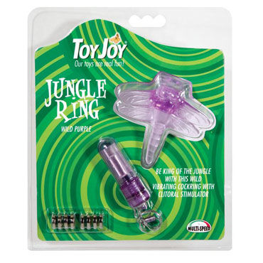 Toy Joy Jungle Ring, фиолетовый - фото, отзывы