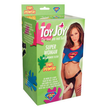 Toy Joy Superwoman Strap-On - Женский страпон - купить в секс шопе