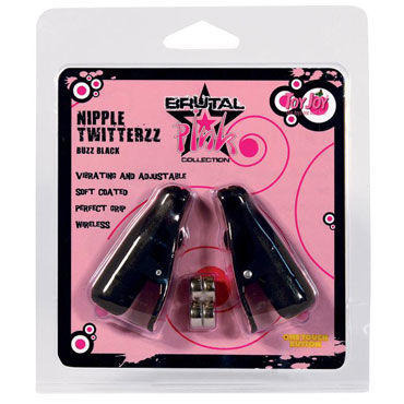 Toy Joy Nipple Twitterz, черные — фото 2