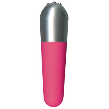 Toy Joy Funky Vibrette, розовый, мини вибратор классической формы