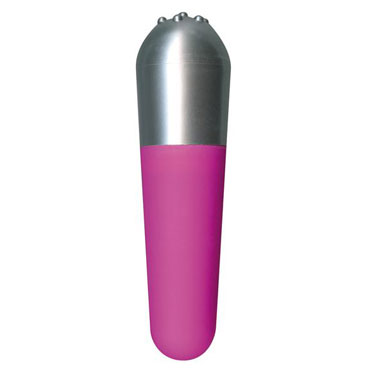 Toy Joy Funky Vibrette, темно-розовый, мини вибратор классической формы