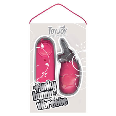 Toy Joy Funky Bunny Vibrette, розовый - фото, отзывы