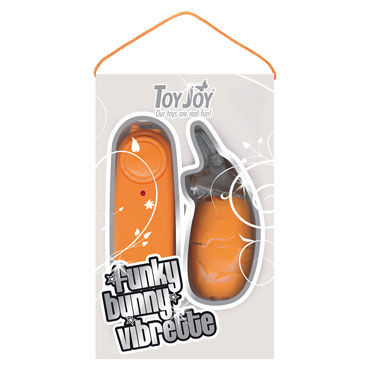Toy Joy Funky Bunny Vibrette, оранжевый - фото, отзывы