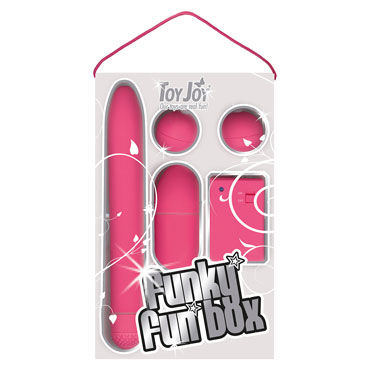 Toy Joy Funky Fun Box, розовый - фото, отзывы