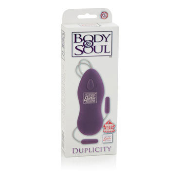 Новинка раздела Секс игрушки - California Exotic Body & Soul Duplicity, фиолетовые