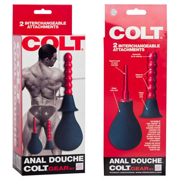 California Exotic Colt Anal Douche - Гигиенический душ с двумя насадками - купить в секс шопе