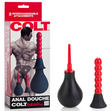 California Exotic Colt Anal Douche, Гигиенический душ с двумя насадками