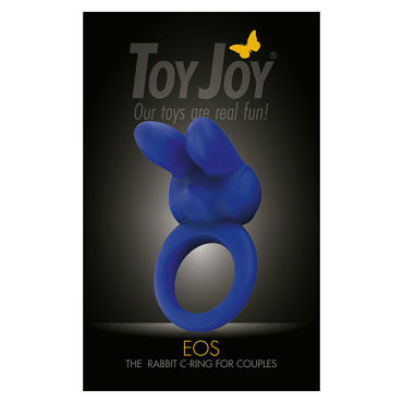 Toy Joy Eos The Rabbit C-Ring, синее - фото, отзывы