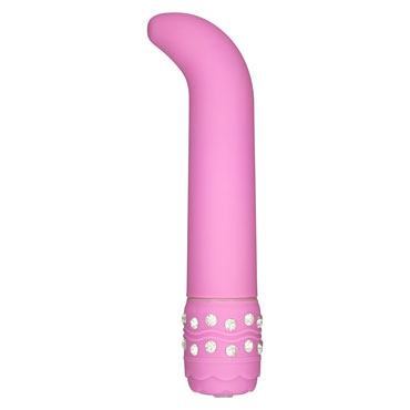 Toy Joy Crystal G-Spot Vibe, розовый - фото, отзывы