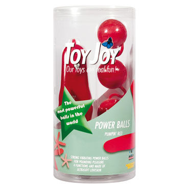 Toy Joy Power Balls, красные — фото 2