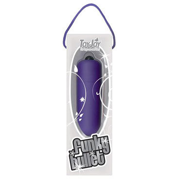 Toy Joy Funky Bullet, фиолетовая, Вибропуля
