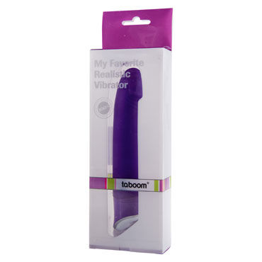 Taboom My Favorite Realistic, фиолетовый - Вибратор реалистичной формы - купить в секс шопе