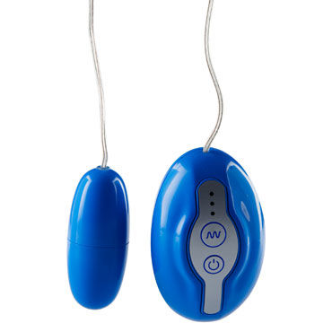 Taboom My Favorite Vibrating Maxi Bullet, синее, Виброяйцо, 7 уровней вибрации