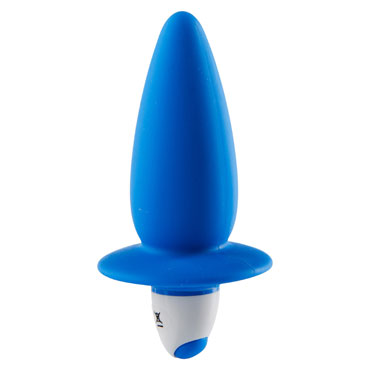 Taboom My Favorite Vibrating Analplug, синий, Анальный вибростимулятор