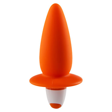 Taboom My Favorite Vibrating Analplug, оранжевый, Анальный вибростимулятор