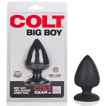 California Exotic Colt Big Boy, черная, Большая анальная пробка