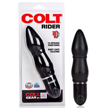 California Exotic Colt Rider, черный, Анальный вибратор, 10 функций
