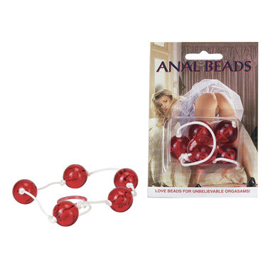 Seven Creations Anal Beads, Анальная цепочка с пятью звеньями