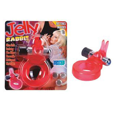 Seven Creations Jelly Rabbit, Виброкольцо со стимуляцией клитора