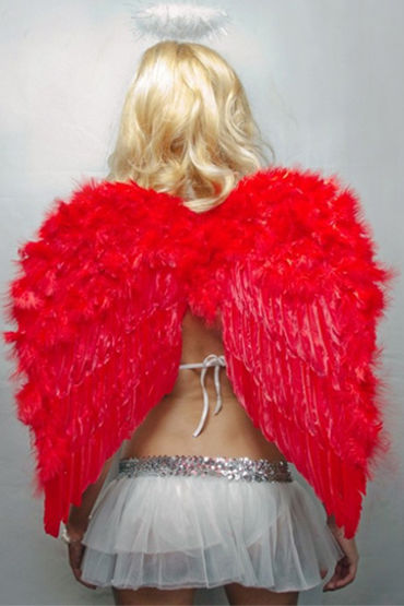 Le Frivole крылья, красные, Средние, 60х50 см
