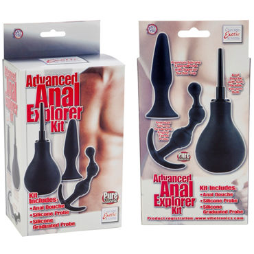 California Exotic Advanced Anal Explorer Kit - Набор для анальной стимуляции - купить в секс шопе